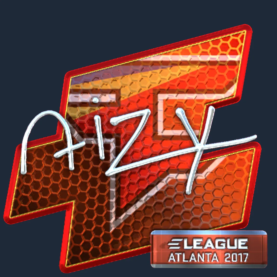 Sticker | aizy (Foil) | Atlanta 2017