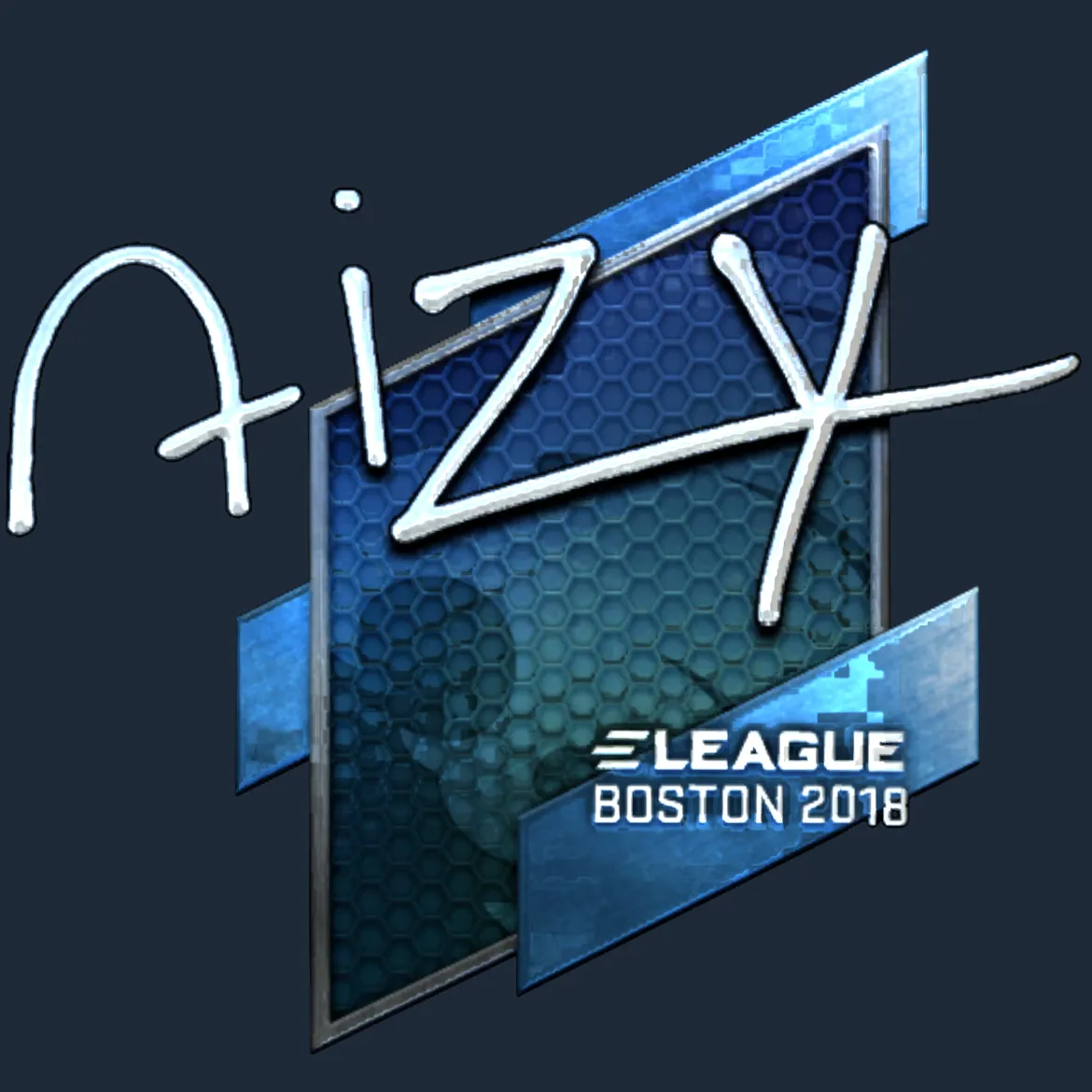 Sticker | aizy (Foil) | Boston 2018