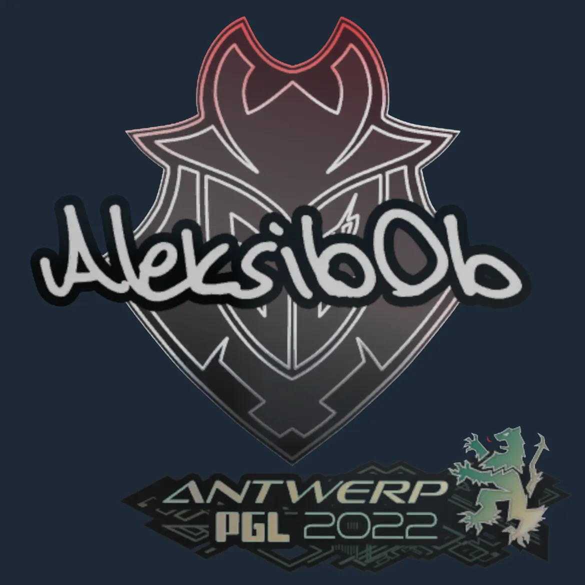Sticker | Aleksib | Antwerp 2022