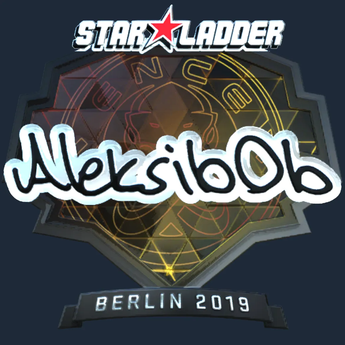 Sticker | Aleksib (Foil) | Berlin 2019