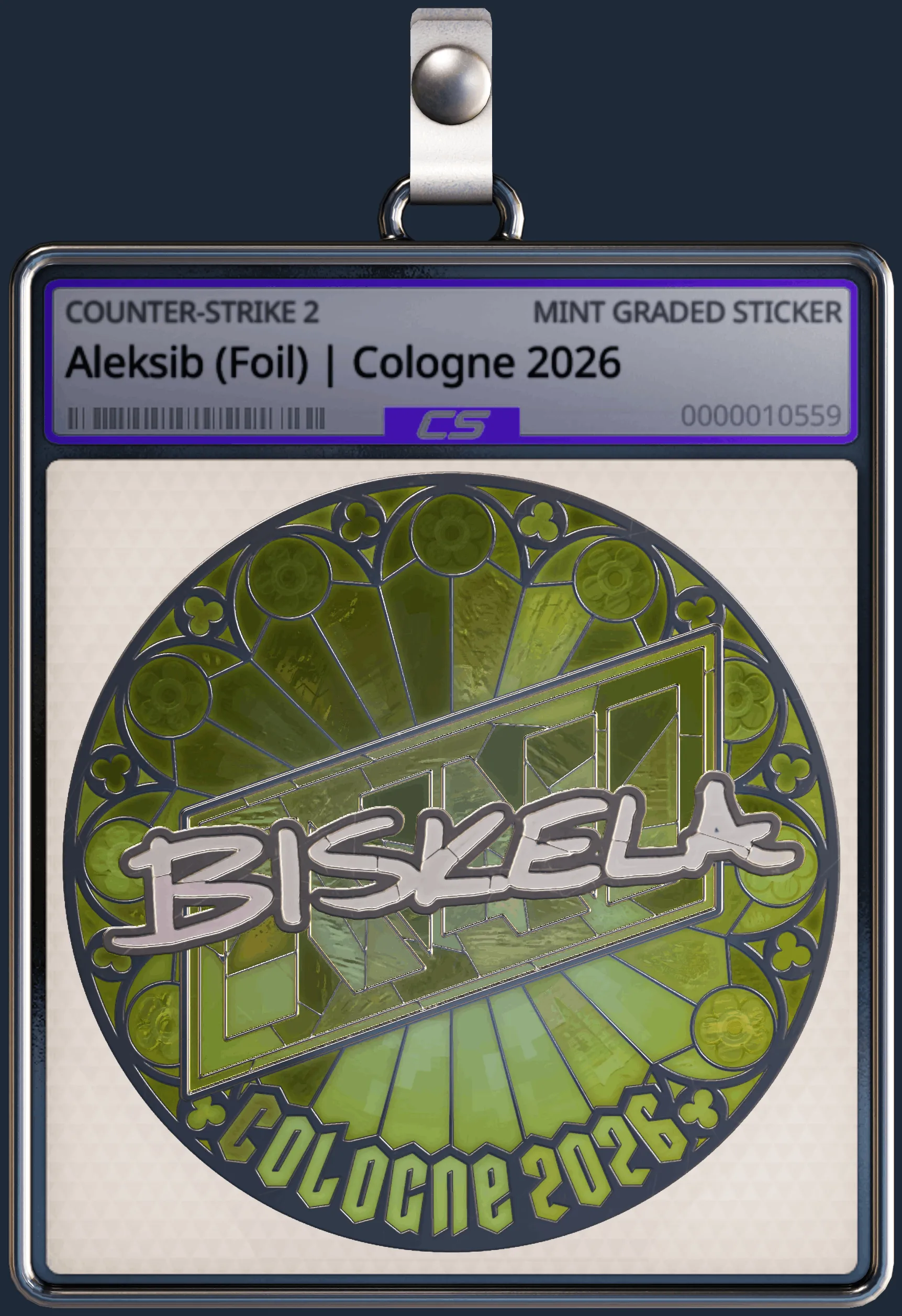 Sticker | Aleksib (Foil) | Cologne 2026