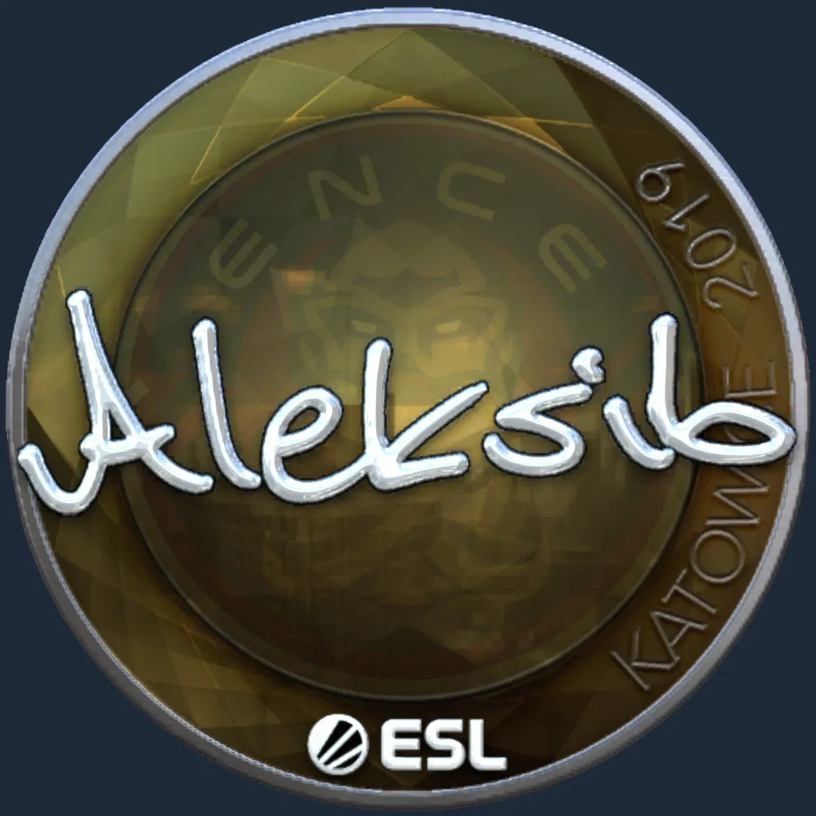 Sticker | Aleksib (Foil) | Katowice 2019