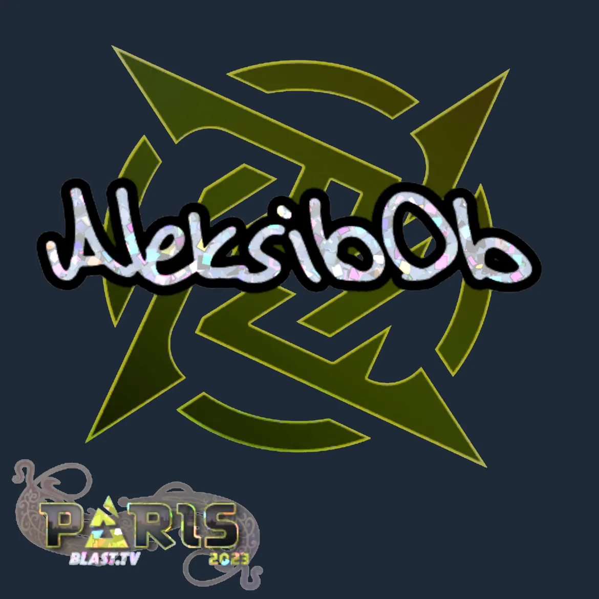Sticker | Aleksib (Glitter) | Paris 2023