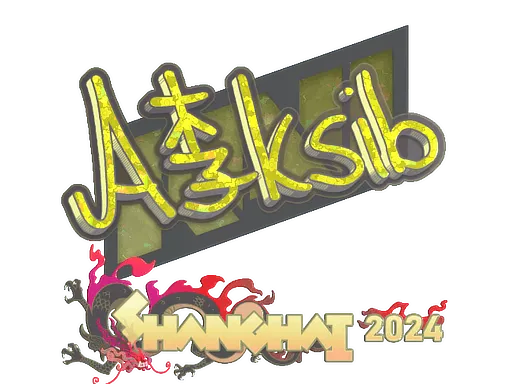Sticker | Aleksib (Glitter) | Shanghai 2024