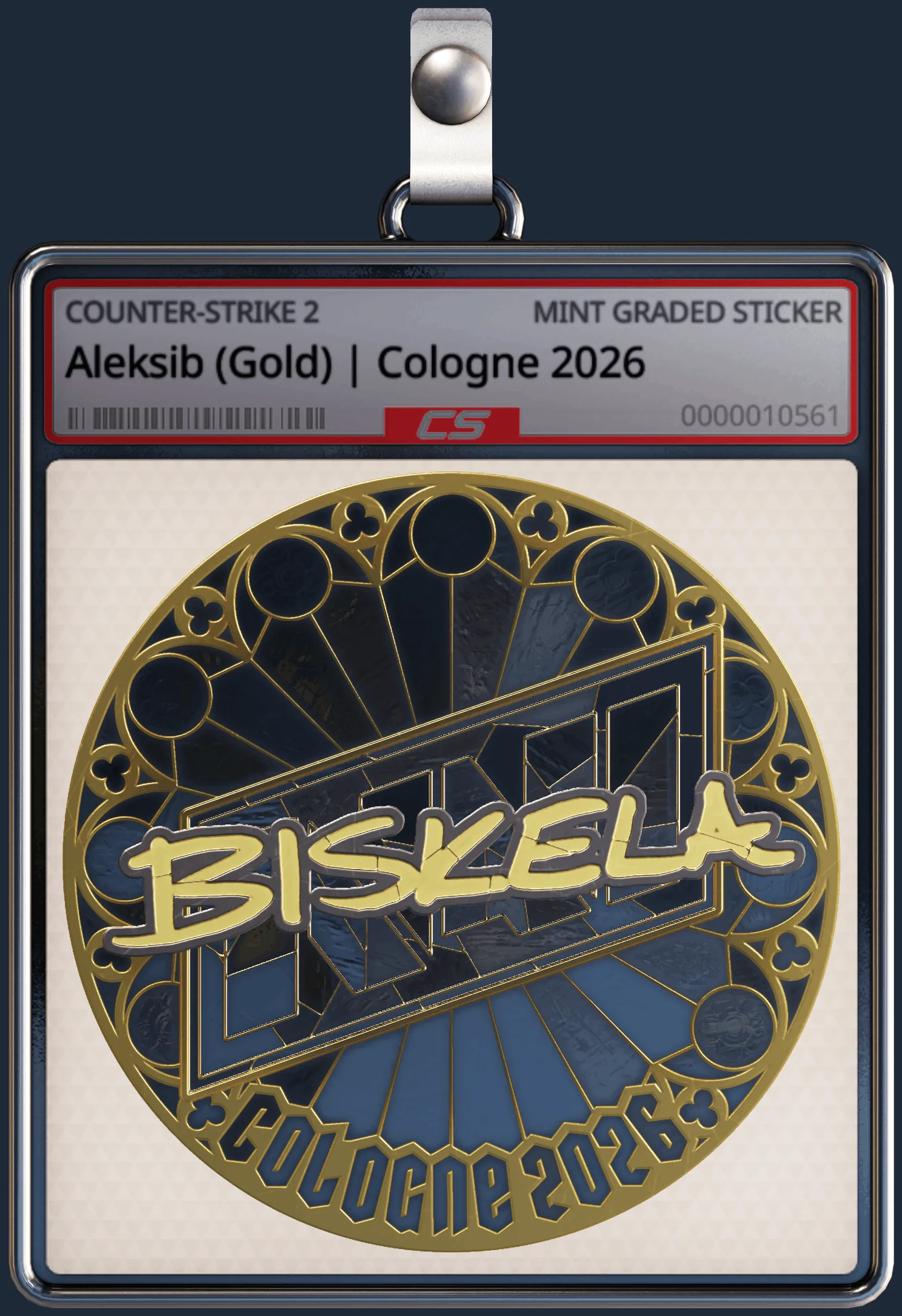 Sticker | Aleksib (Gold) | Cologne 2026