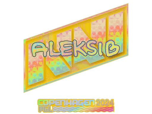 Sticker | Aleksib (Holo) | Copenhagen 2024