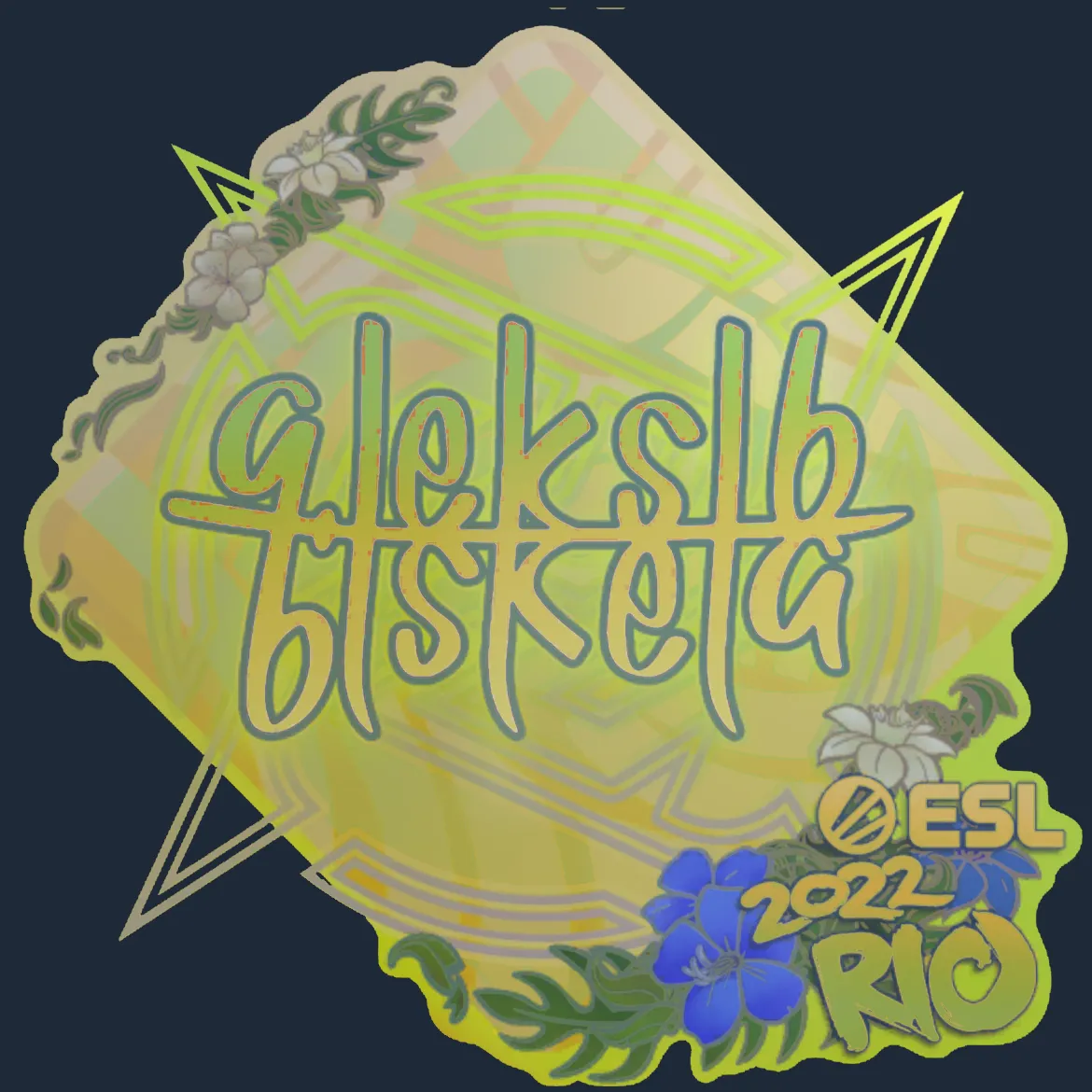 Sticker | Aleksib (Holo) | Rio 2022
