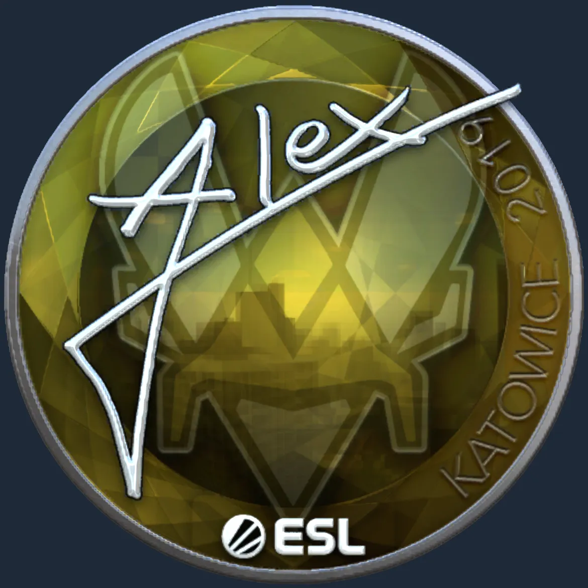 Sticker | ALEX (Foil) | Katowice 2019