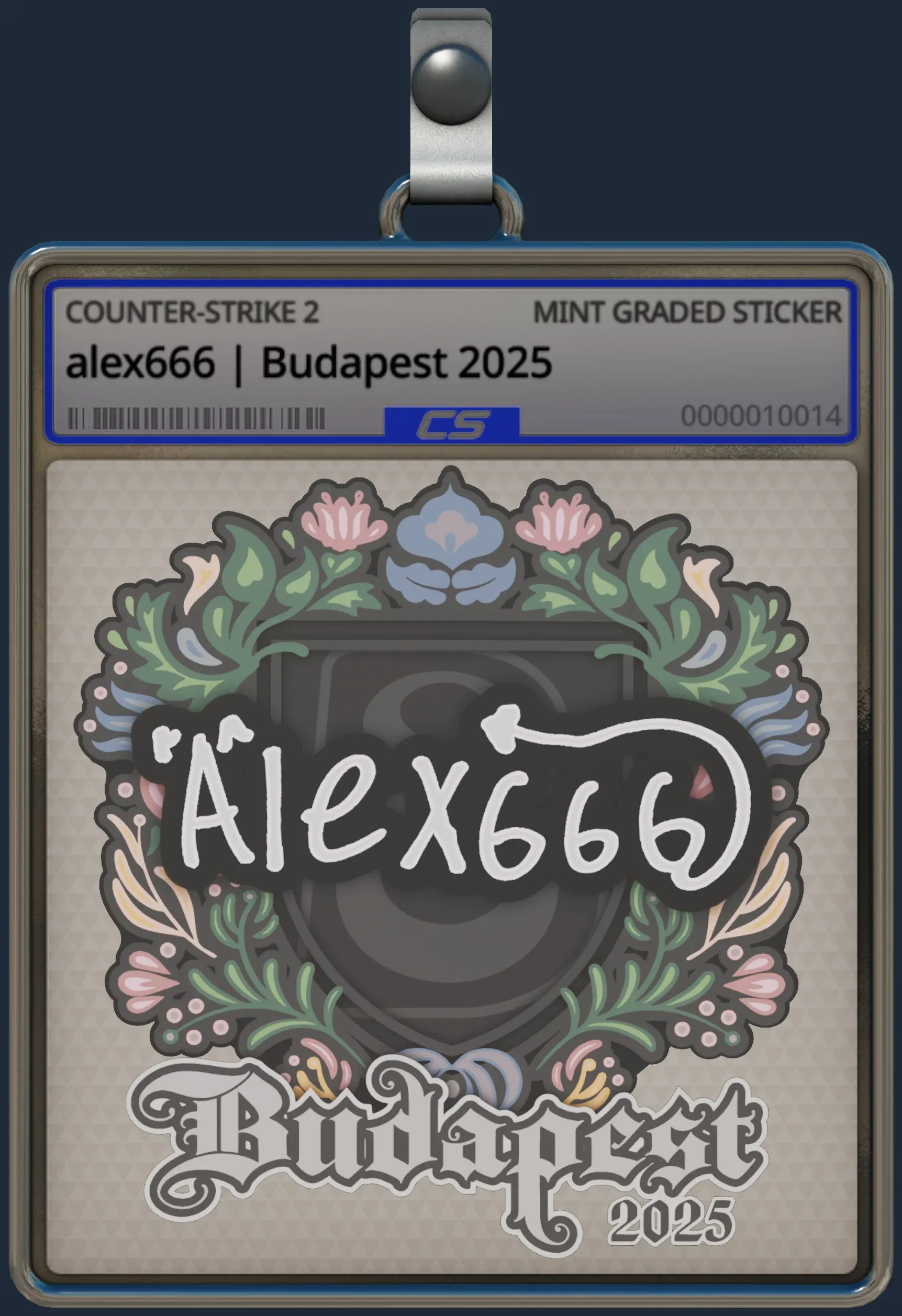 Sticker | alex666 | Budapest 2025