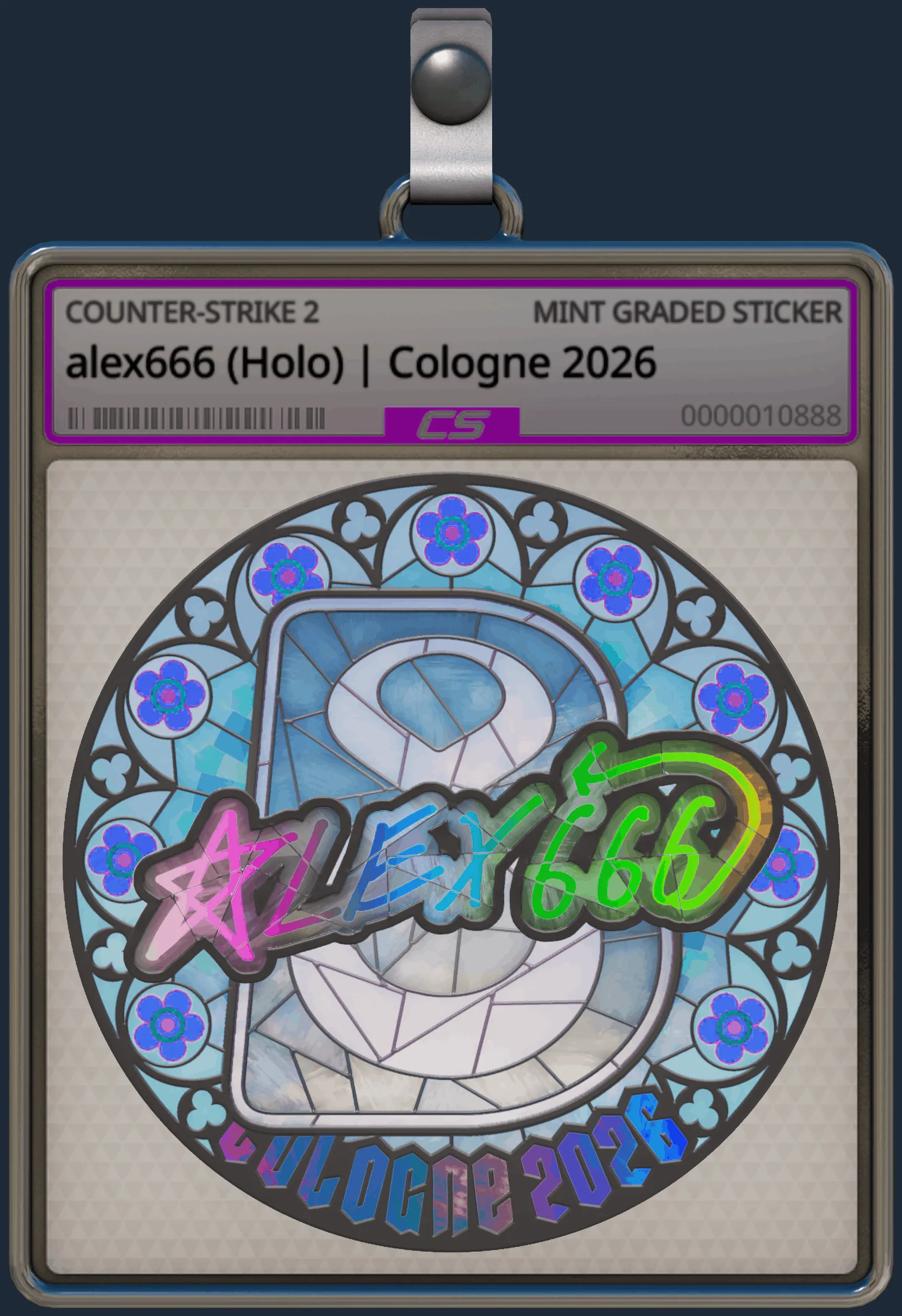Sticker | alex666 (Holo) | Cologne 2026
