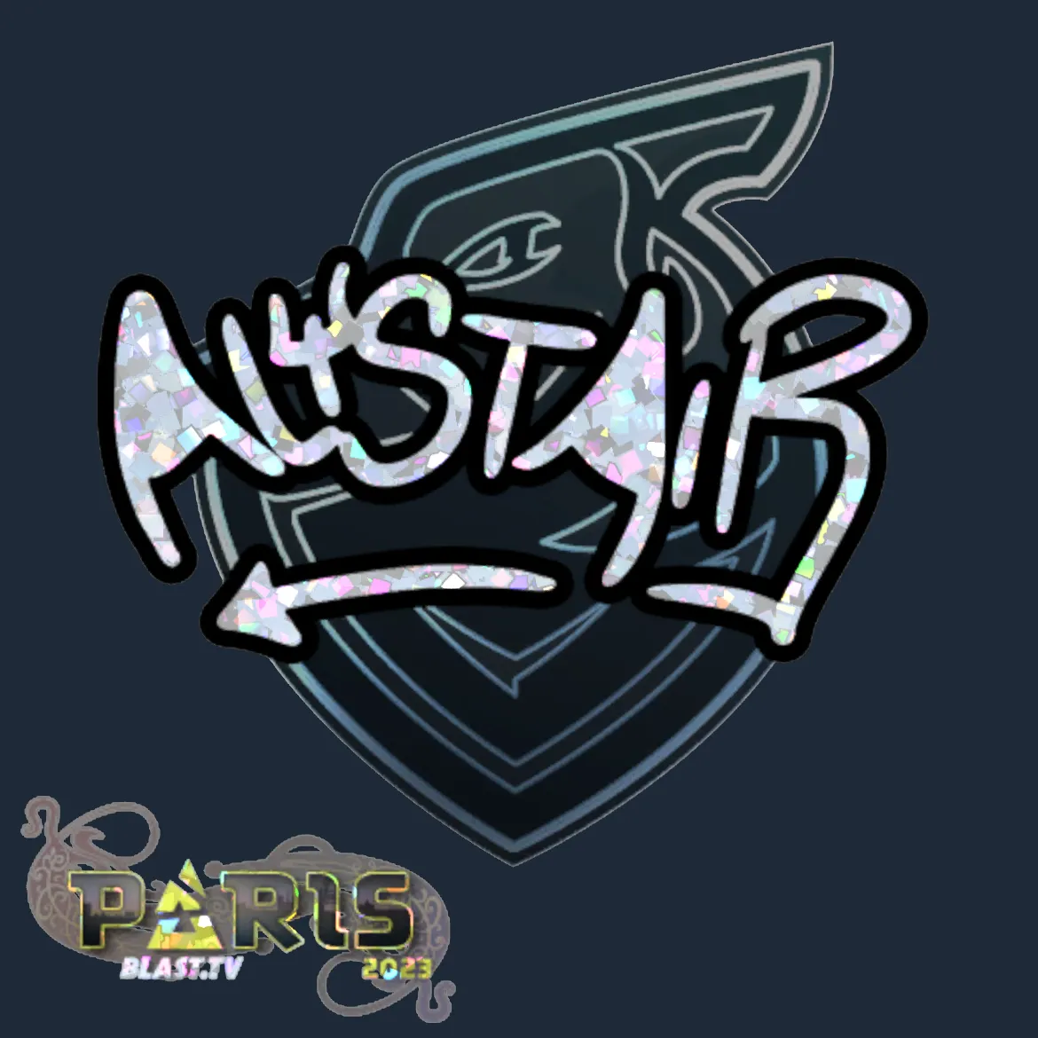 Sticker | aliStair (Glitter) | Paris 2023