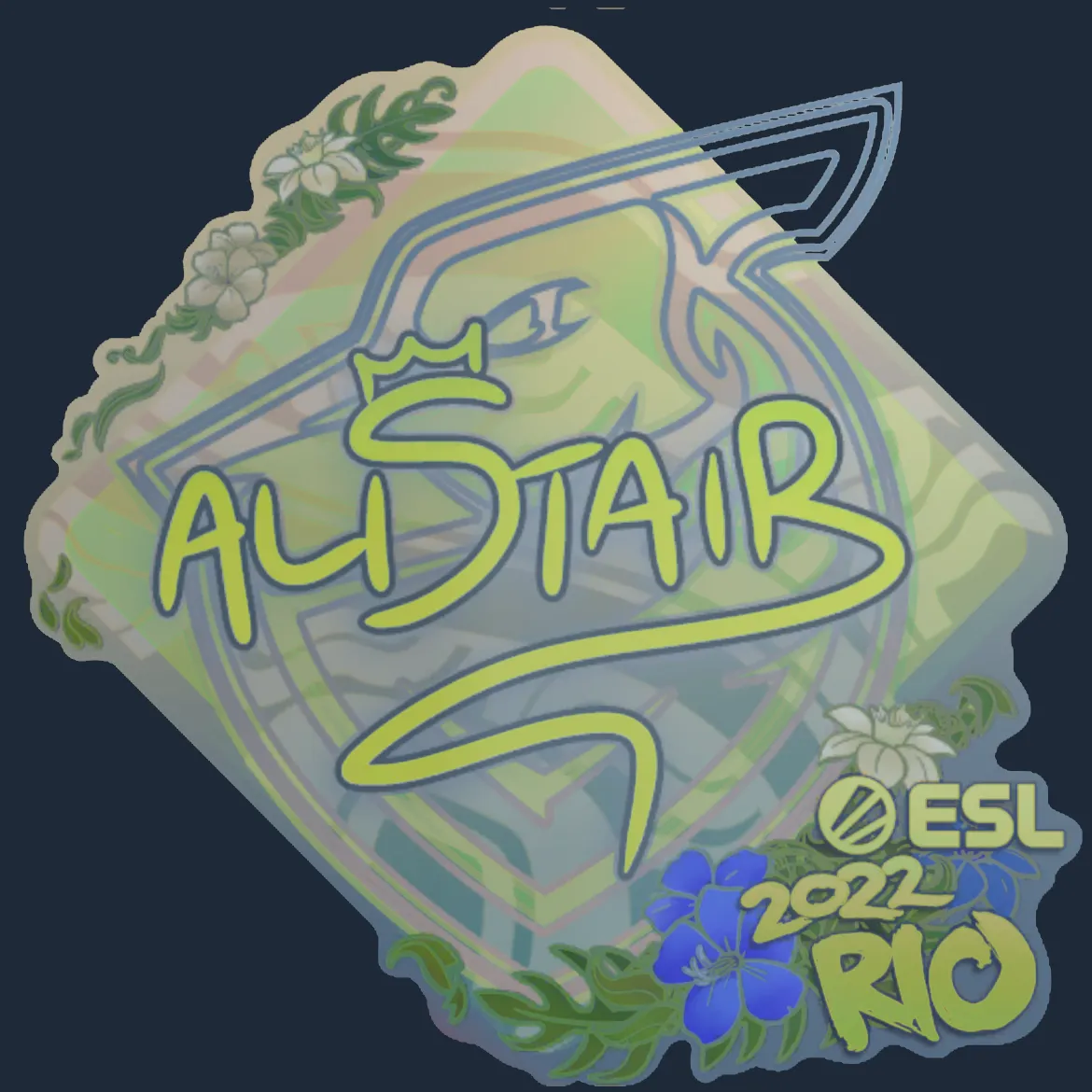 Sticker | aliStair (Holo) | Rio 2022