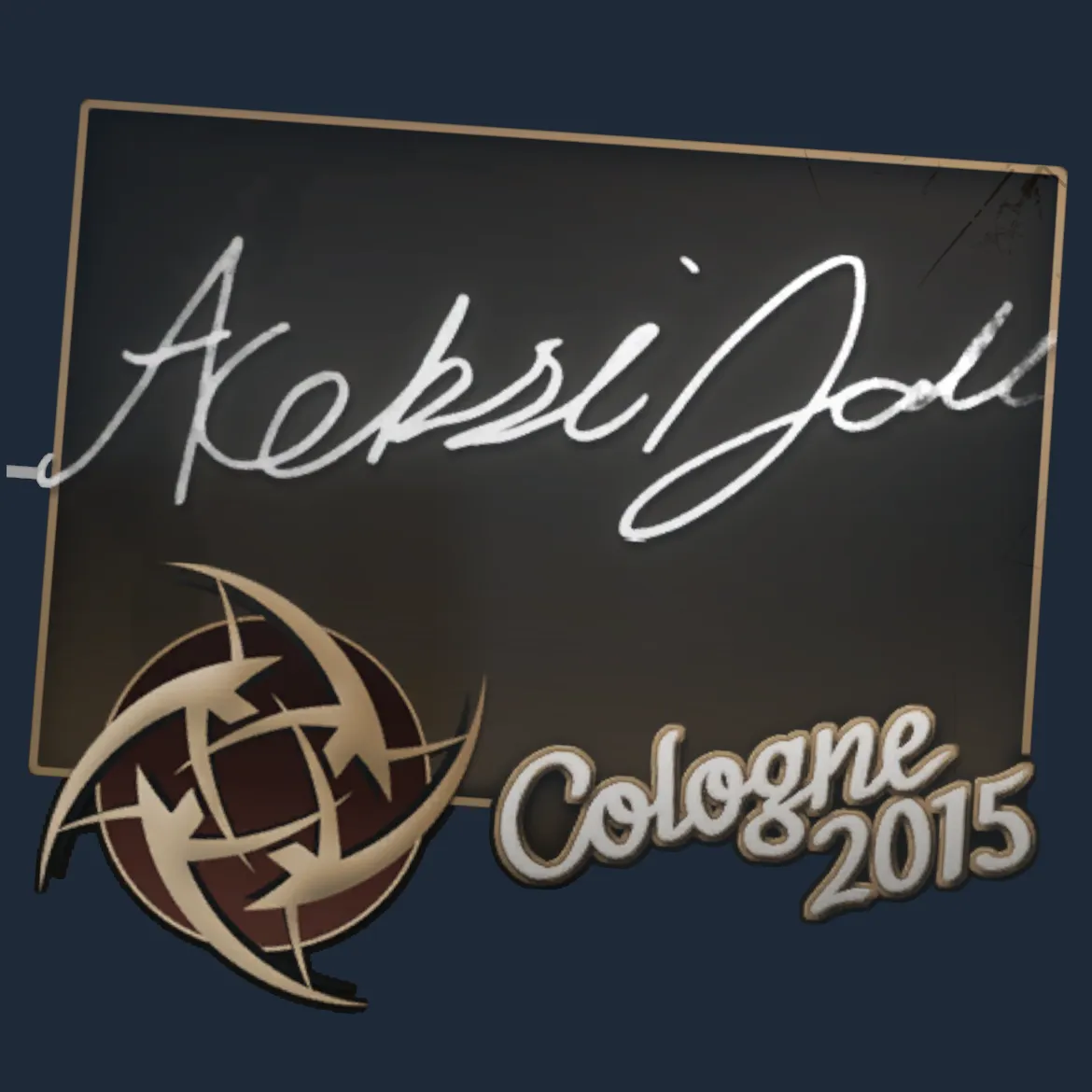 Sticker | allu | Cologne 2015
