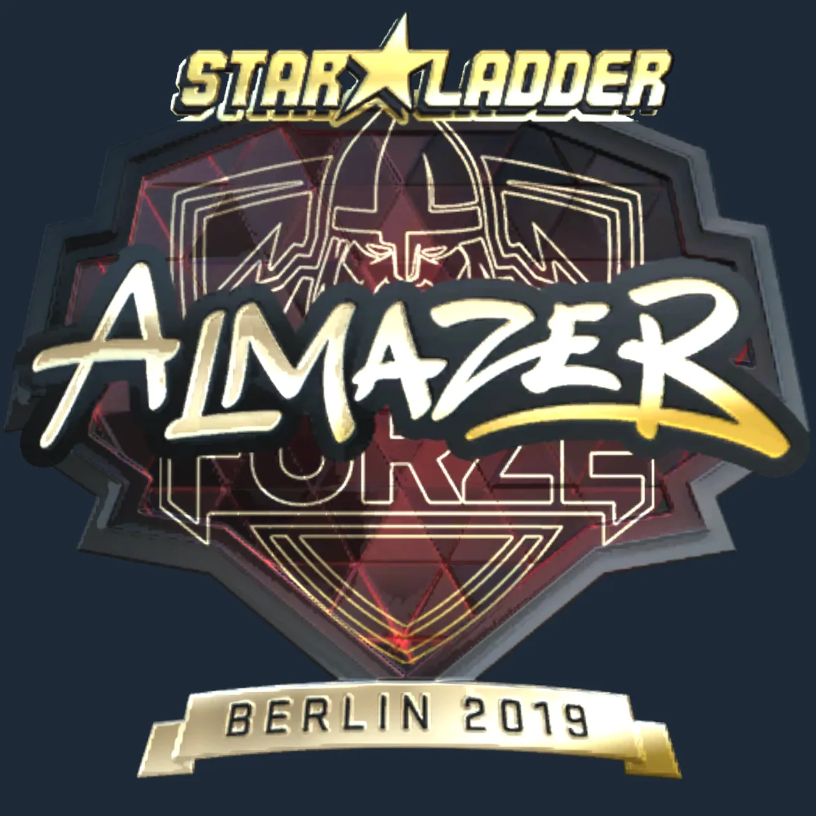 Sticker | almazer (Gold) | Berlin 2019