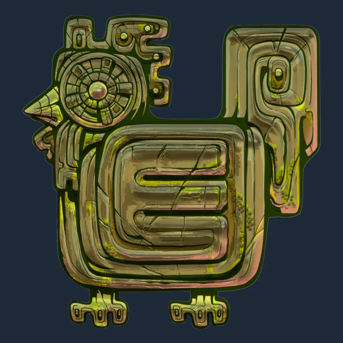 Sticker | Ancient Beast (Foil)