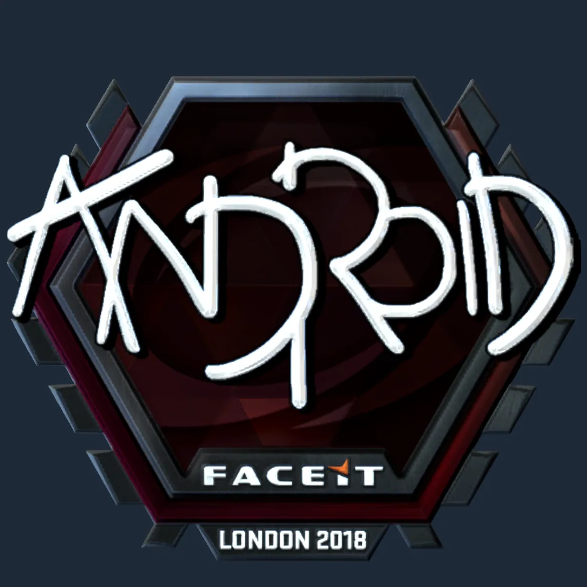 Sticker | ANDROID (Foil) | London 2018