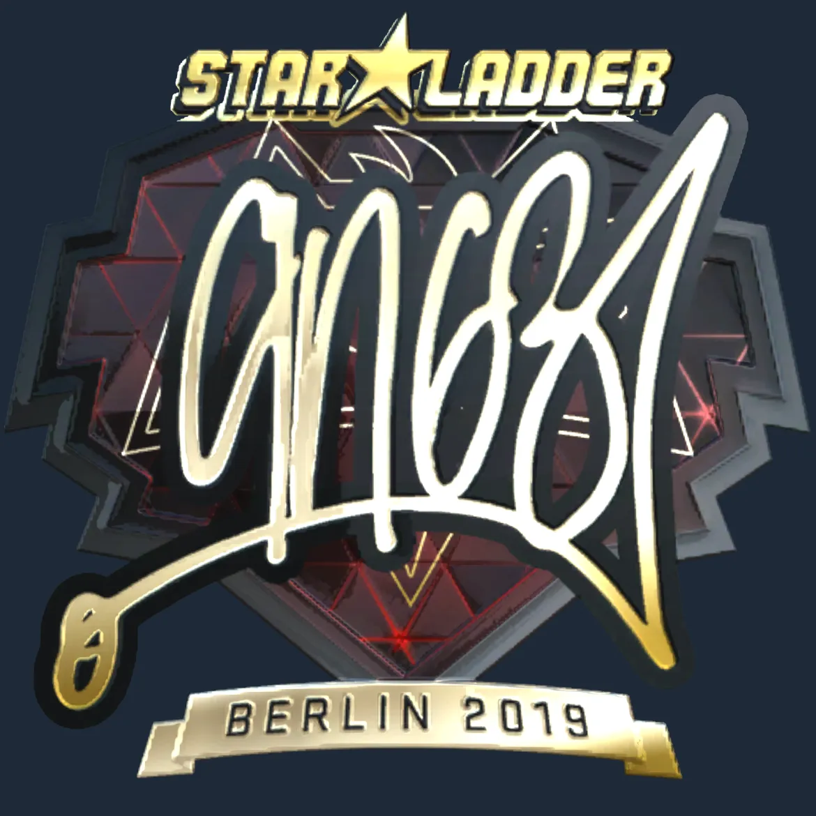 Sticker | ANGE1 (Gold) | Berlin 2019