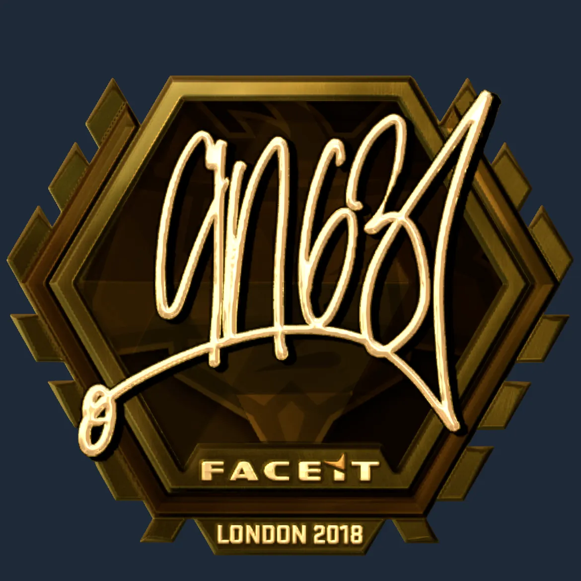 Sticker | ANGE1 (Gold) | London 2018