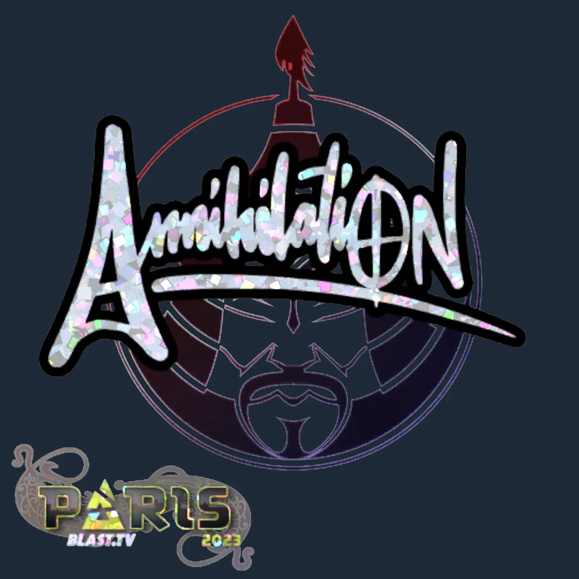 Sticker | ANNIHILATION (Glitter) | Paris 2023