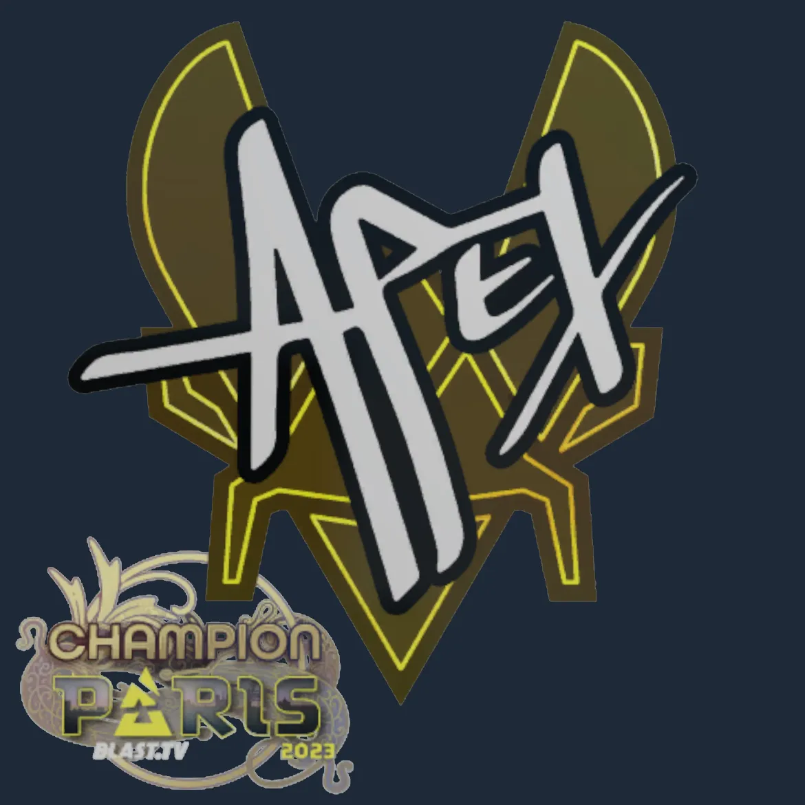 Sticker | apEX (Champion) | Paris 2023