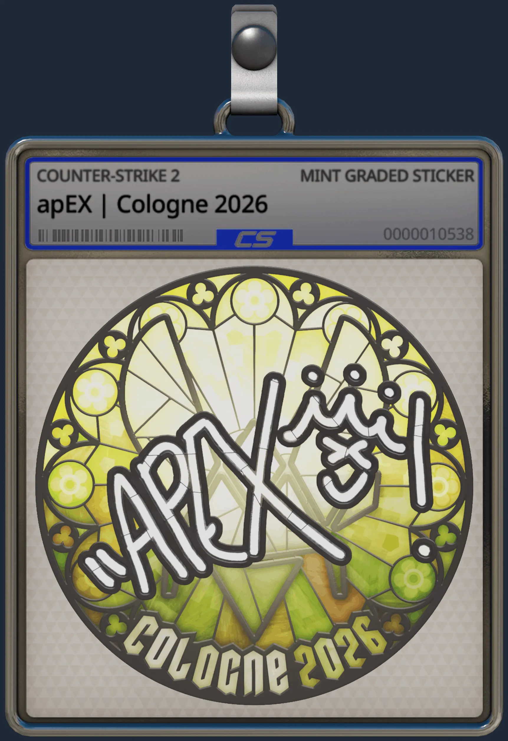 Sticker | apEX | Cologne 2026