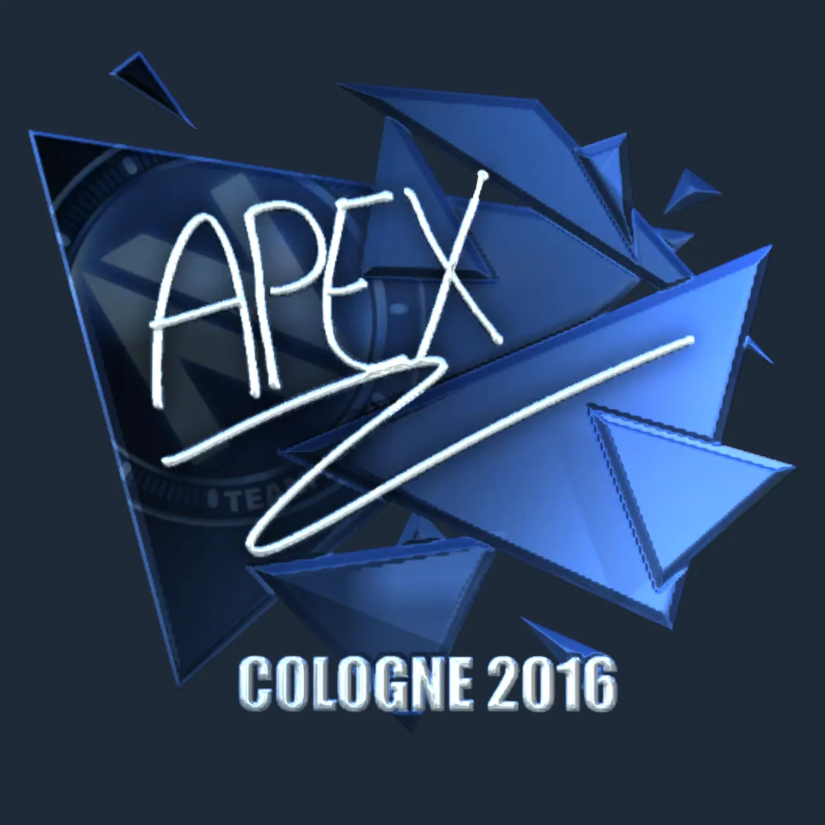 Sticker | apEX (Foil) | Cologne 2016
