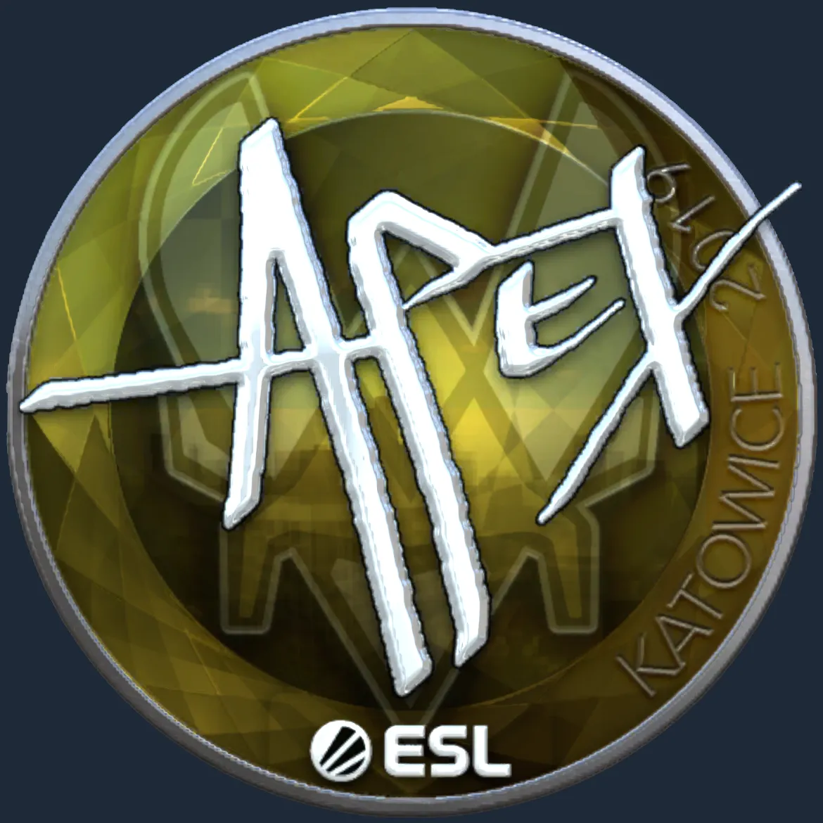 Sticker | apEX (Foil) | Katowice 2019
