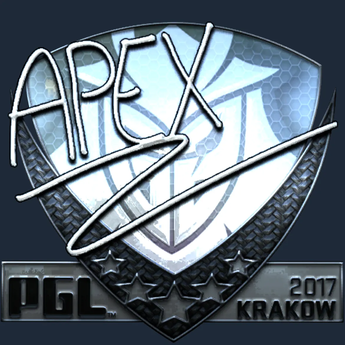 Sticker | apEX (Foil) | Krakow 2017