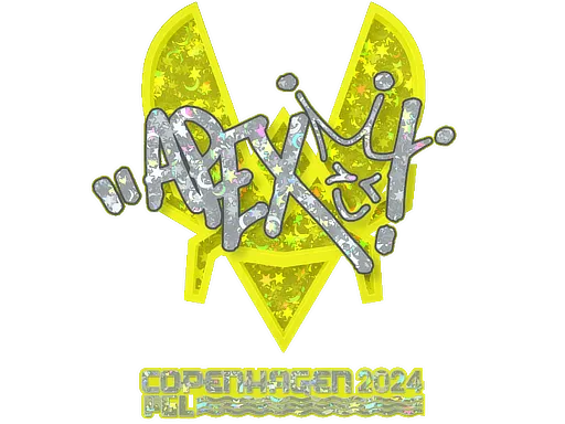 Sticker | apEX (Glitter) | Copenhagen 2024
