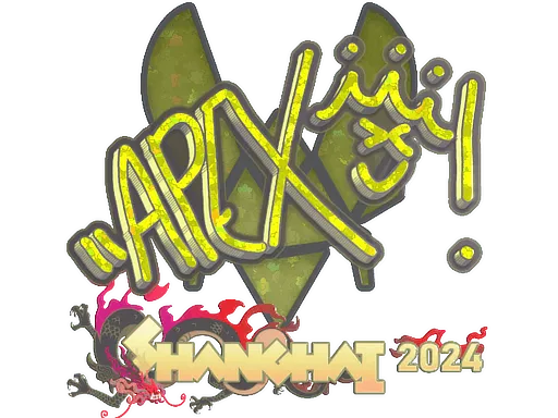 Sticker | apEX (Glitter) | Shanghai 2024