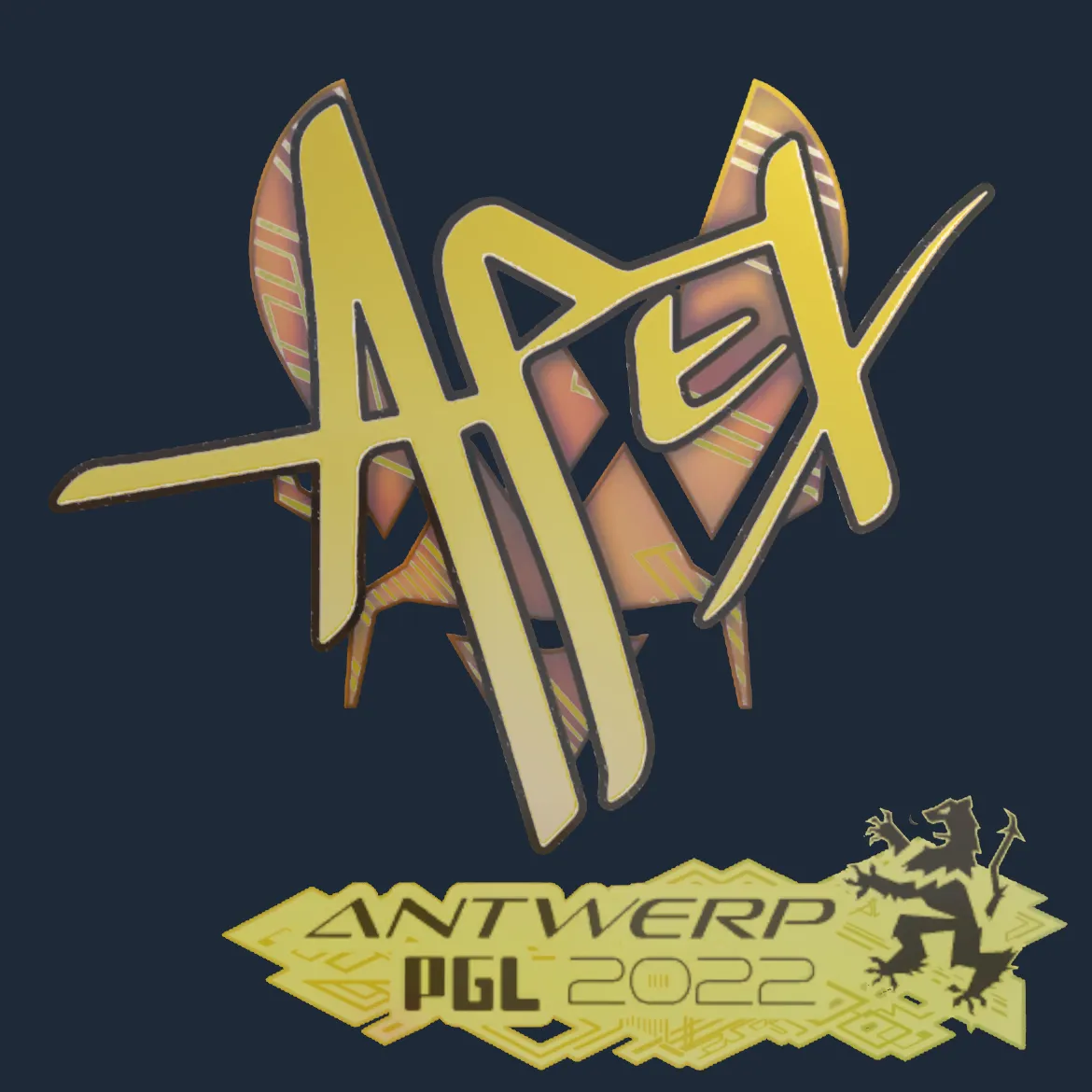 Sticker | apEX (Holo) | Antwerp 2022
