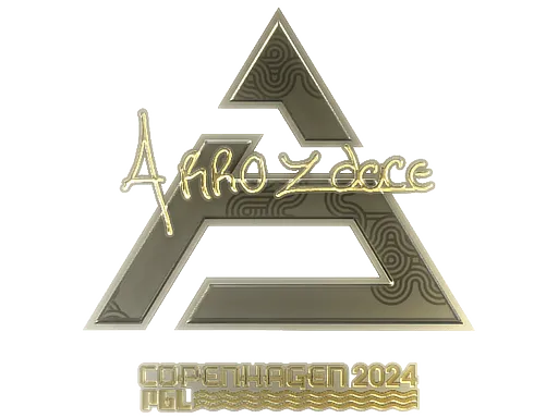 Sticker | arrozdoce (Gold) | Copenhagen 2024