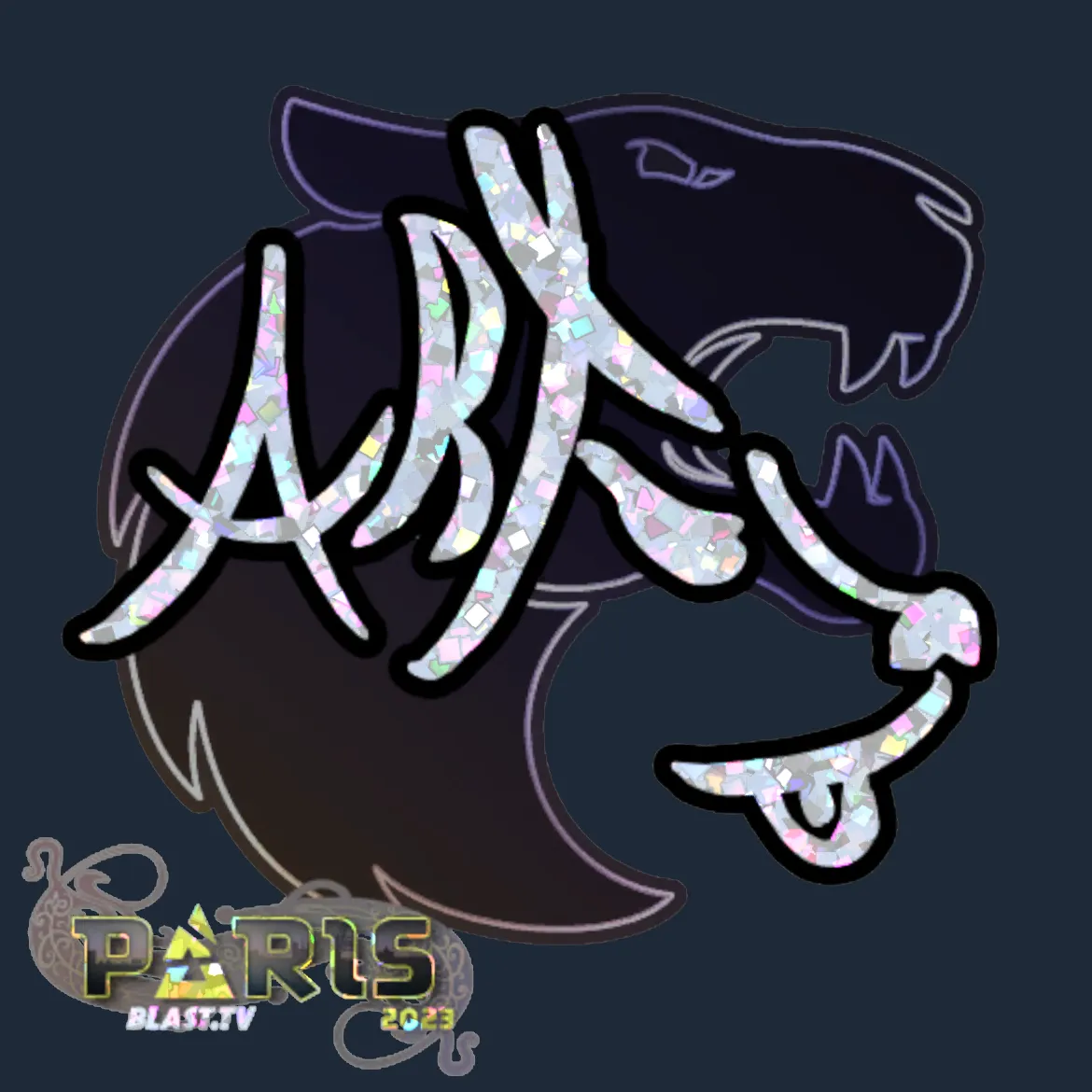 Sticker | arT (Glitter) | Paris 2023