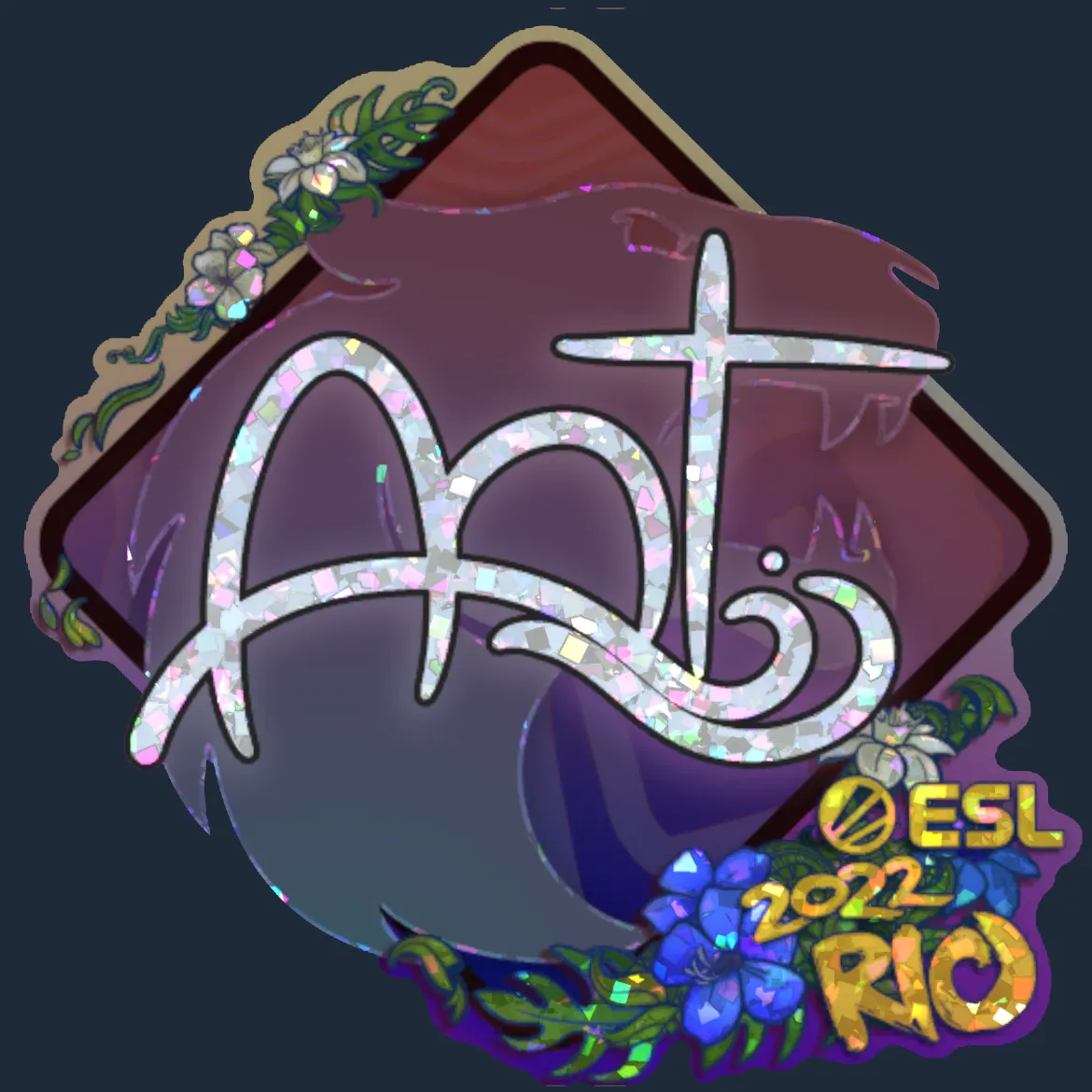 Sticker | arT (Glitter) | Rio 2022