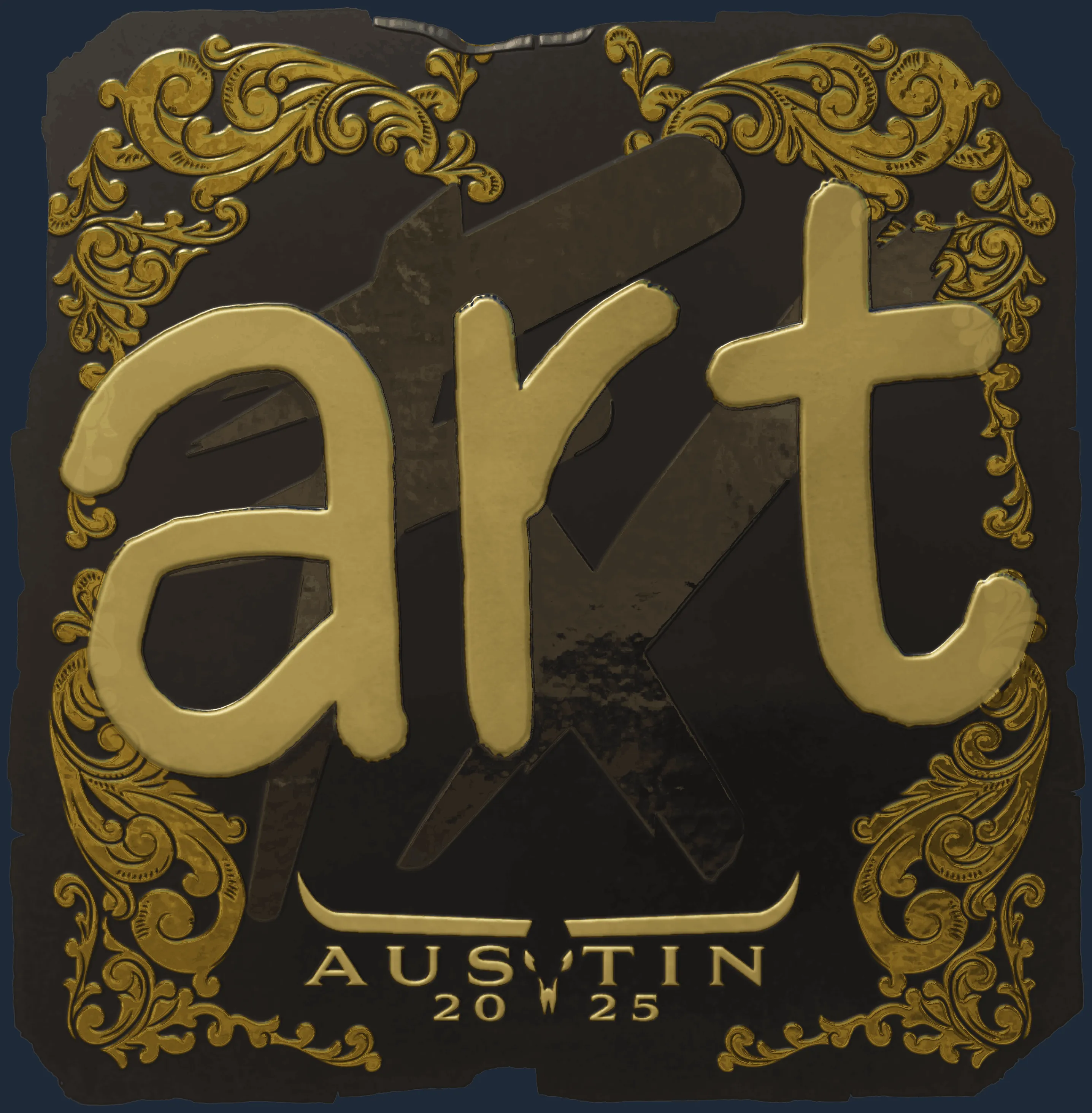 Sticker | arT (Gold) | Austin 2025