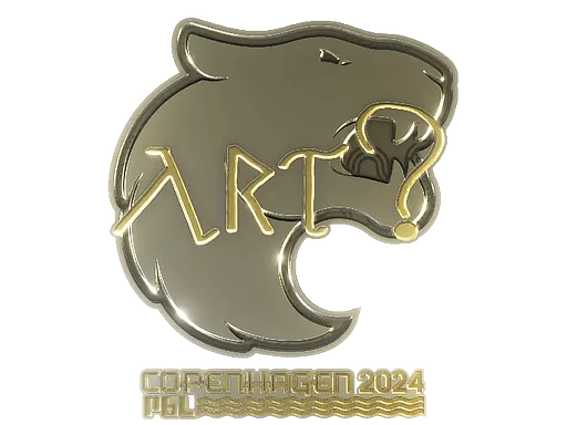 Sticker | arT (Gold) | Copenhagen 2024