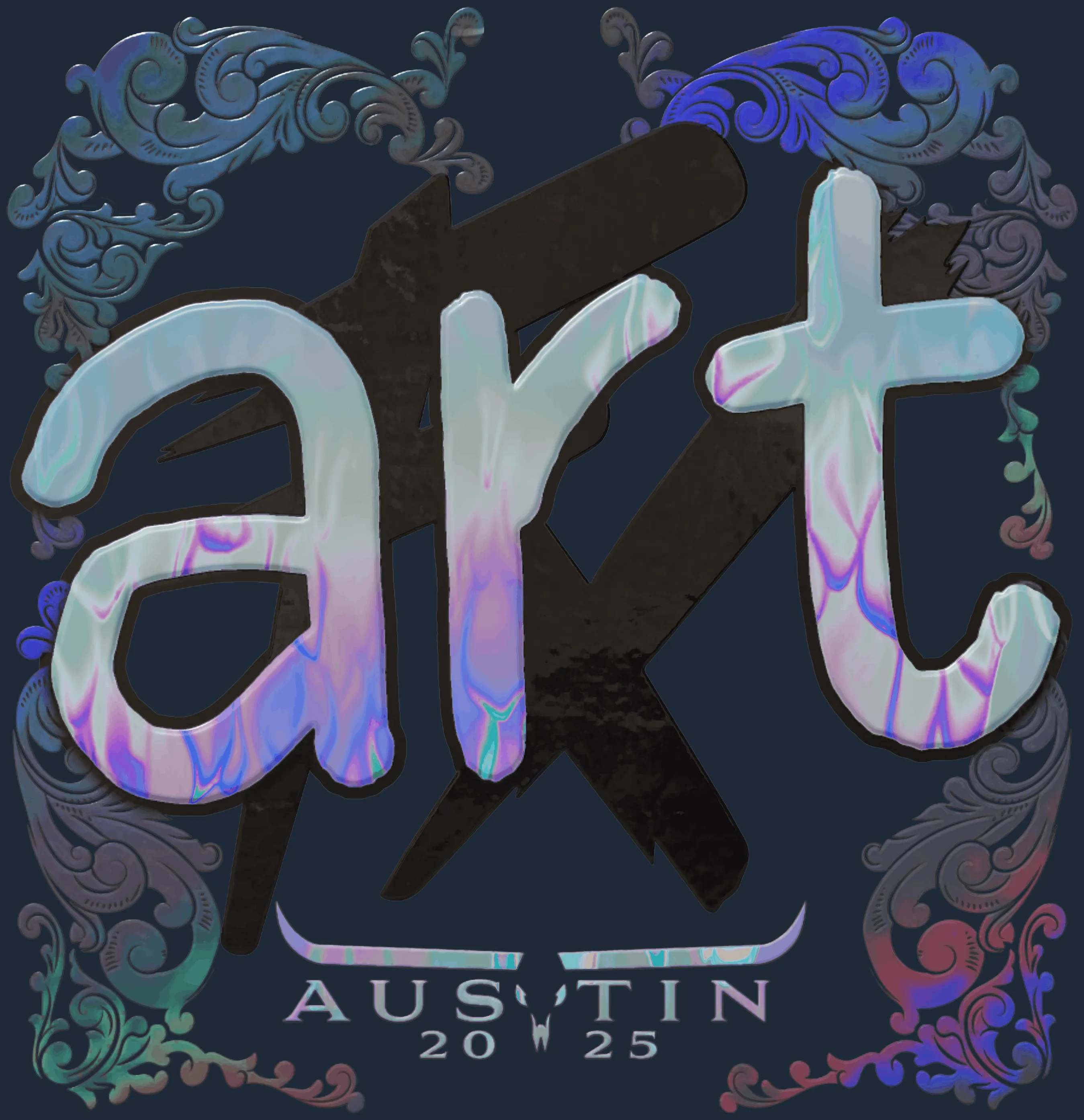 Sticker | arT (Holo) | Austin 2025