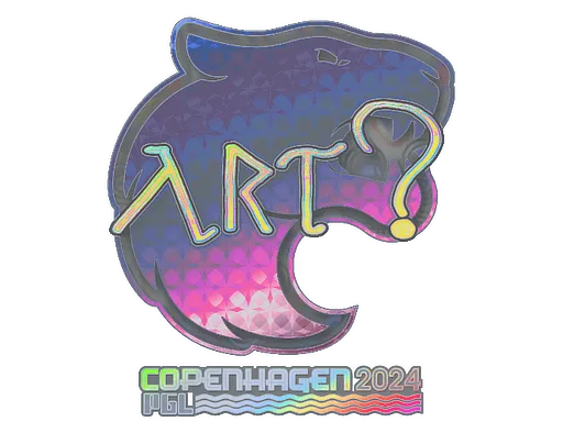 Sticker | arT (Holo) | Copenhagen 2024