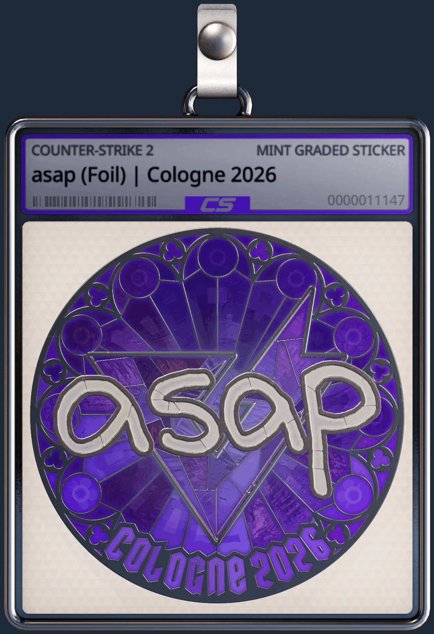 Sticker | asap (Foil) | Cologne 2026 Sticker | asap (Foil) | Cologne 2026