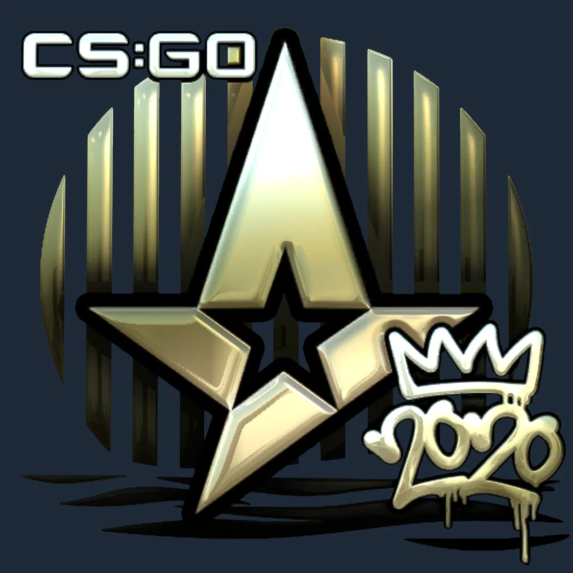 Sticker | Astralis (Gold) | 2020 RMR