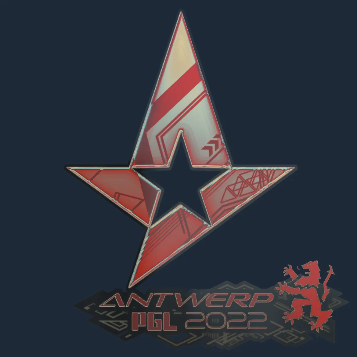 Sticker | Astralis (Holo) | Antwerp 2022