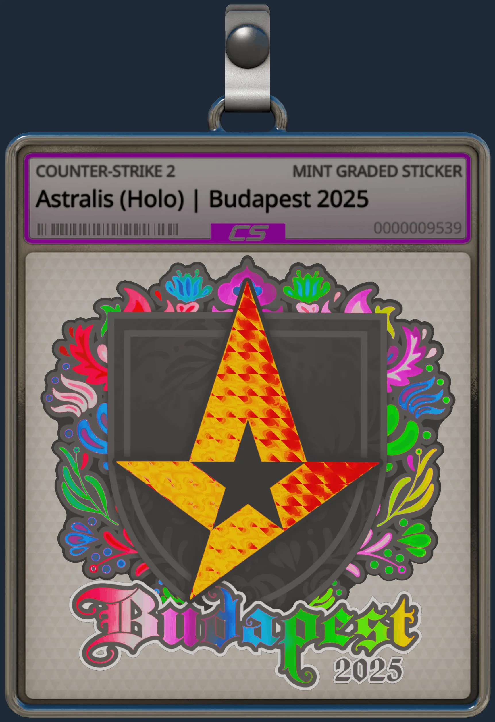 Sticker | Astralis (Holo) | Budapest 2025