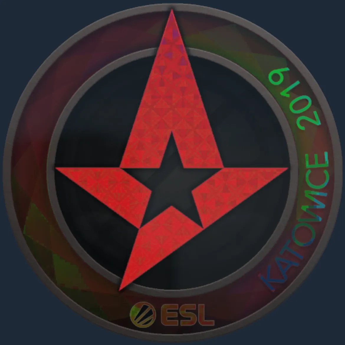 Sticker | Astralis (Holo) | Katowice 2019