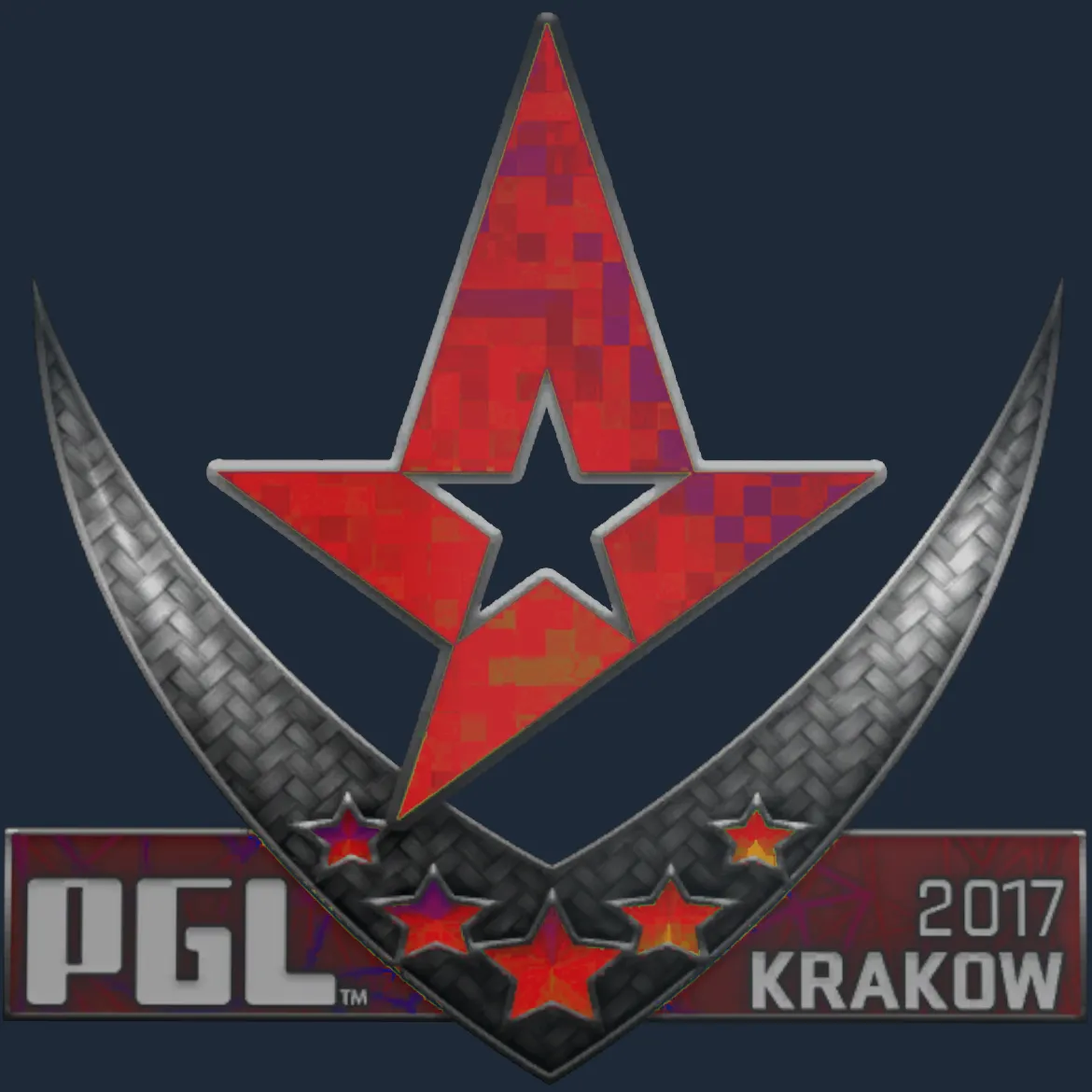 Sticker | Astralis (Holo) | Krakow 2017