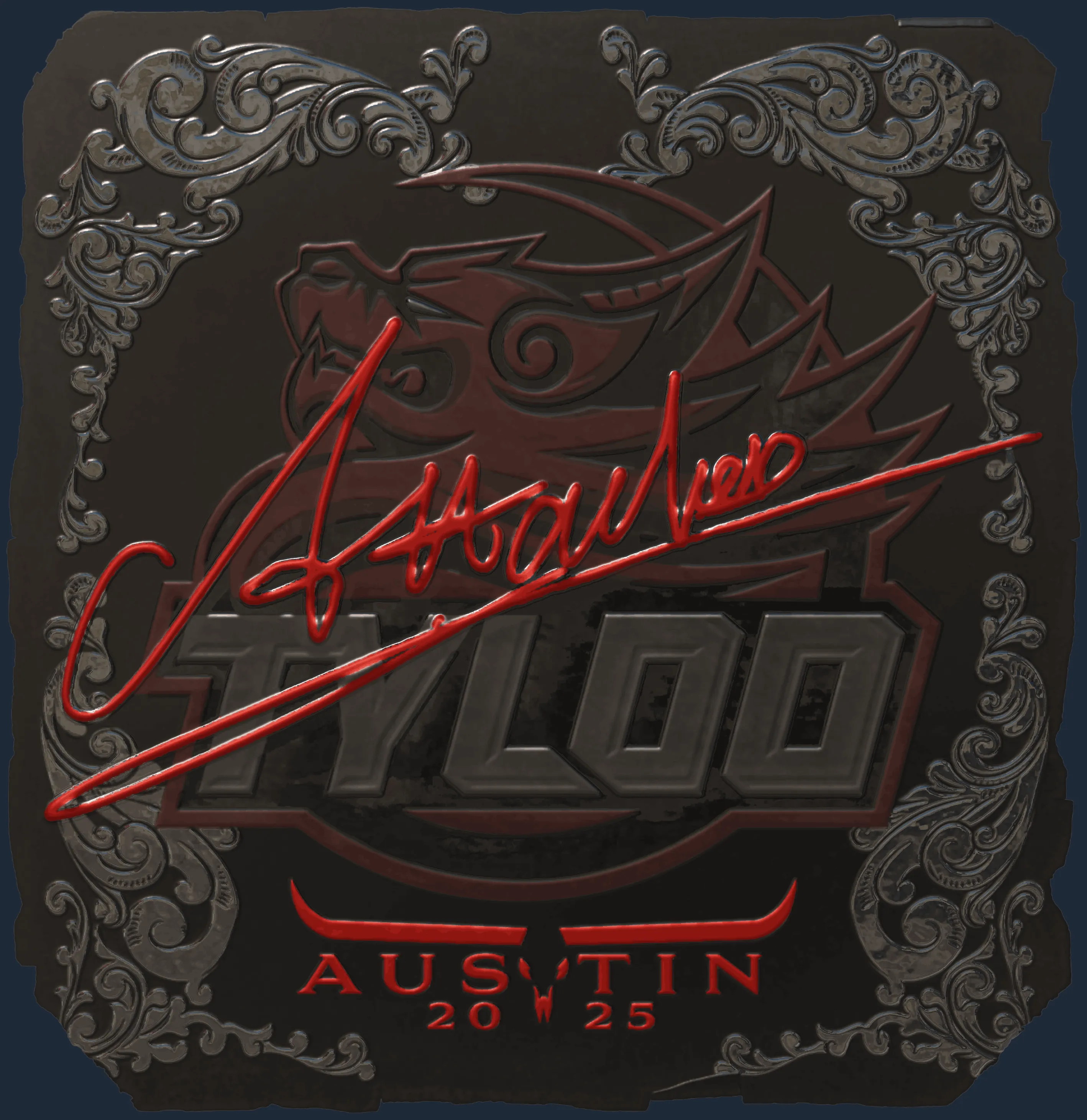 Sticker | Attacker (Foil) | Austin 2025