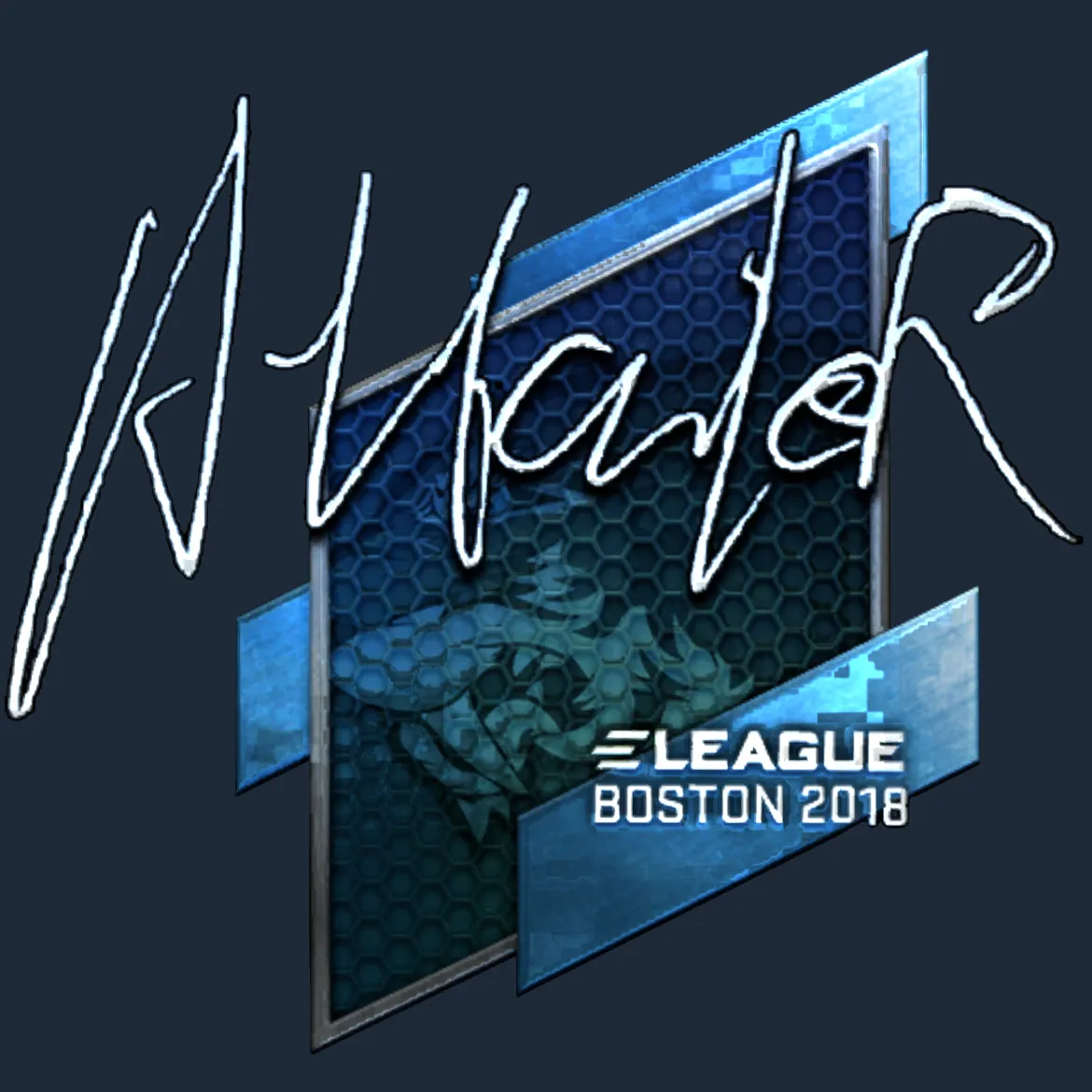 Sticker | Attacker (Foil) | Boston 2018