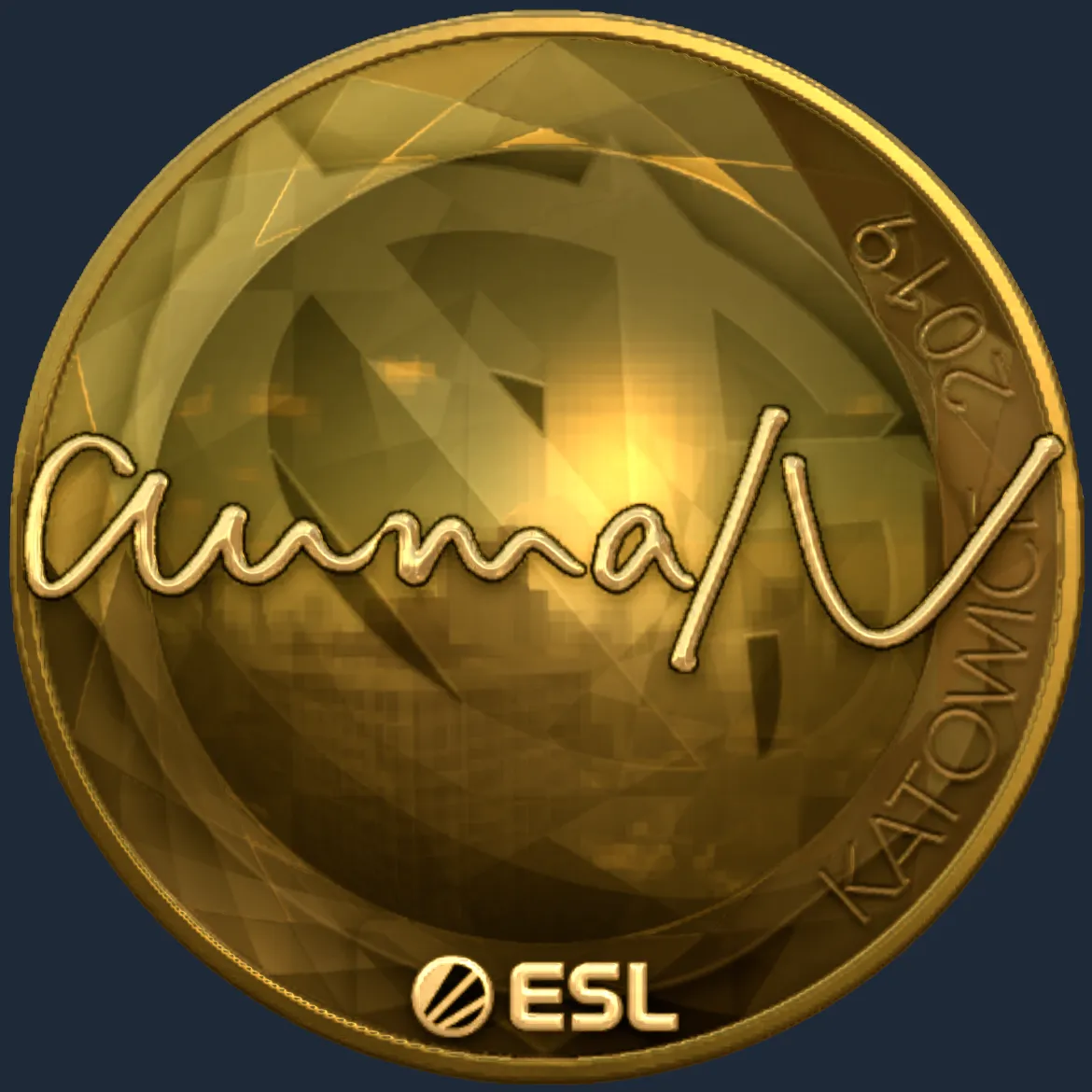 Sticker | aumaN (Gold) | Katowice 2019