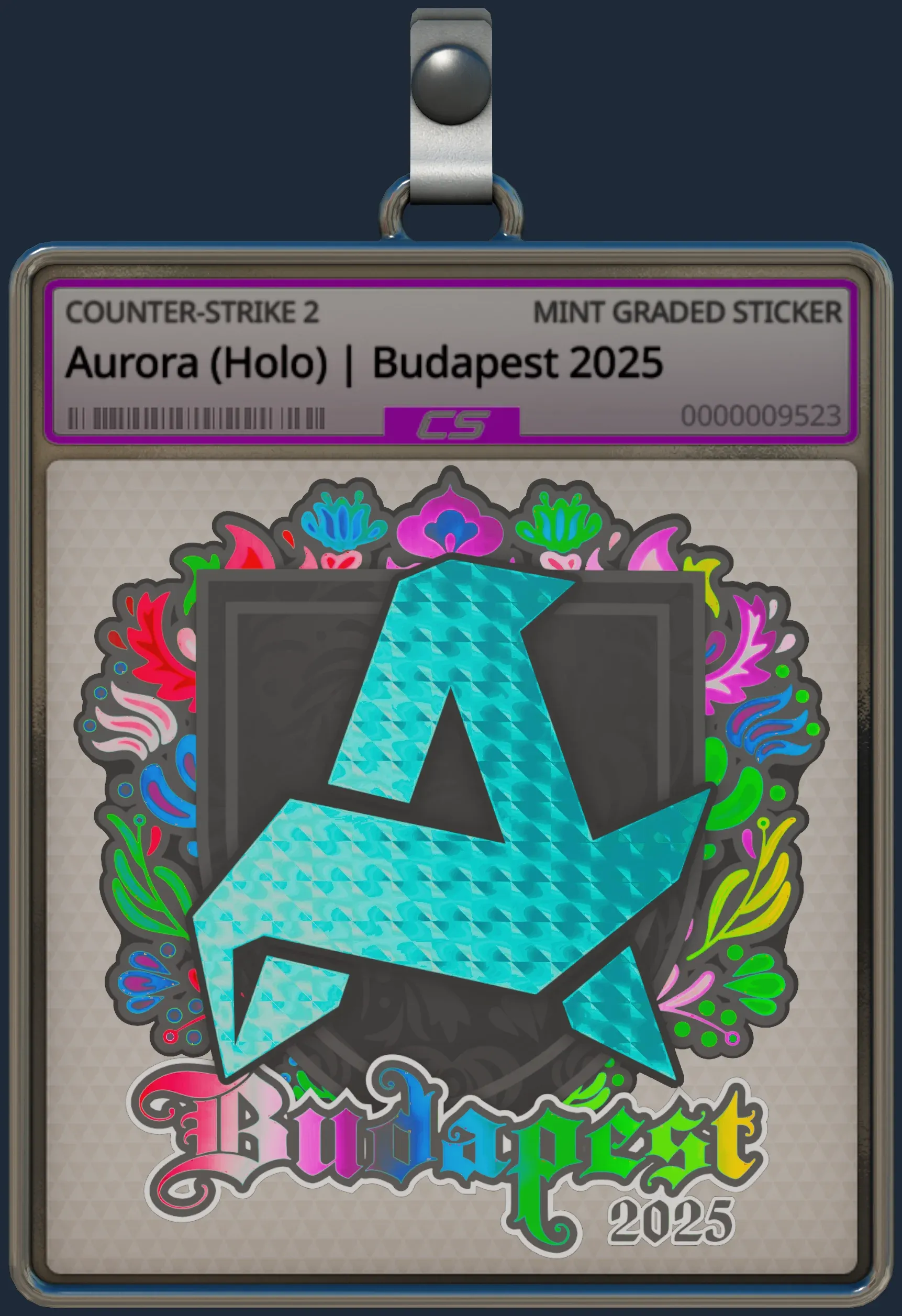 Sticker | Aurora (Holo) | Budapest 2025