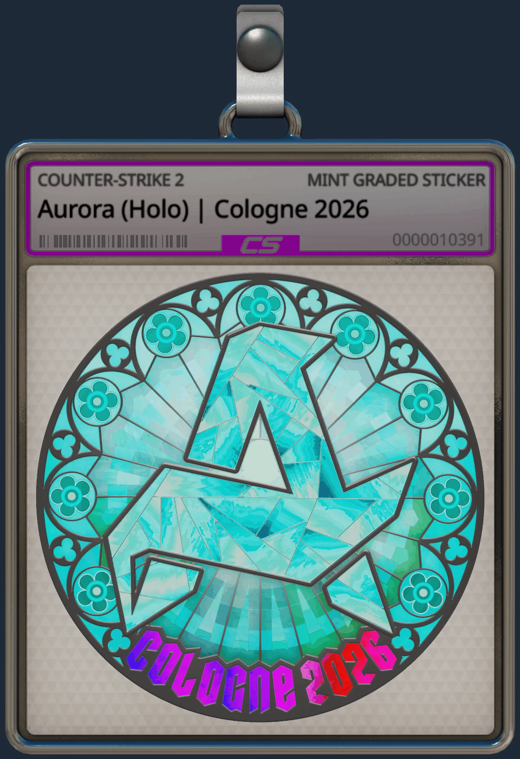 Sticker | Aurora (Holo) | Cologne 2026