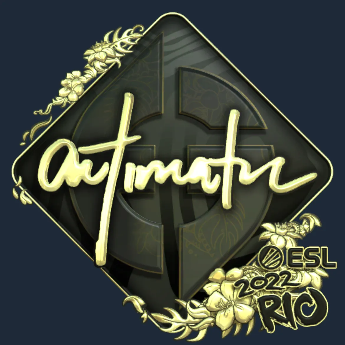 Sticker | autimatic (Gold) | Rio 2022